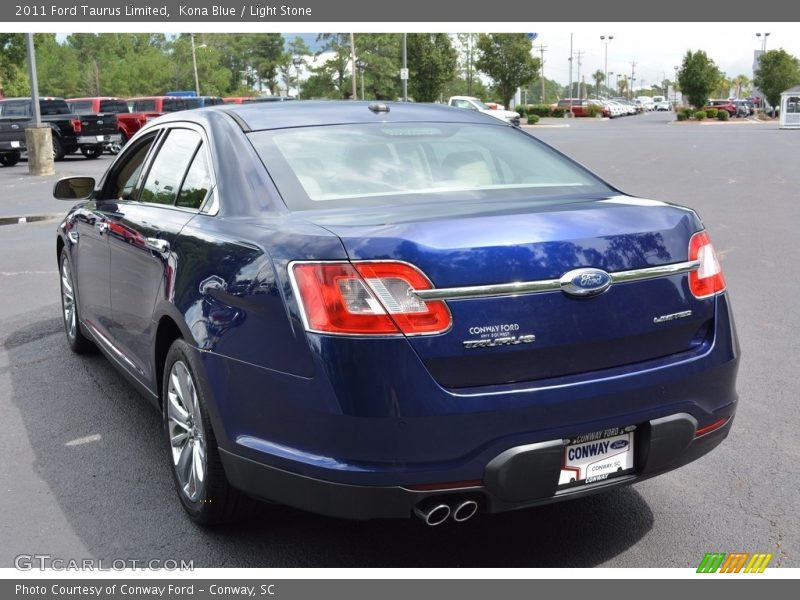 Kona Blue / Light Stone 2011 Ford Taurus Limited