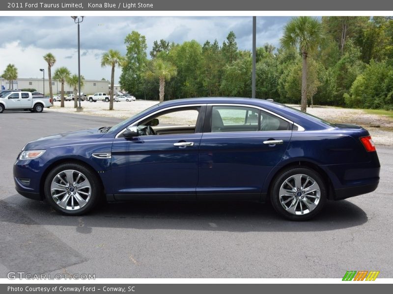 Kona Blue / Light Stone 2011 Ford Taurus Limited