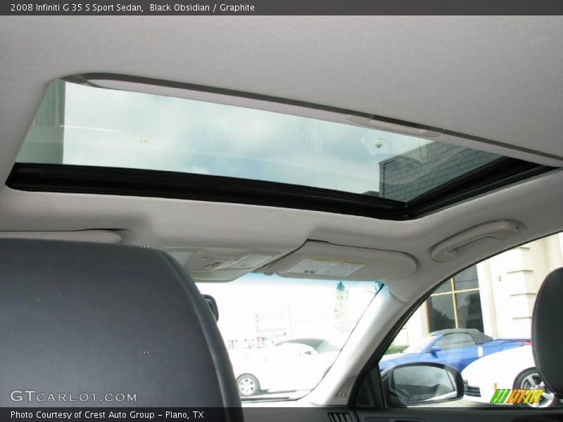 Black Obsidian / Graphite 2008 Infiniti G 35 S Sport Sedan