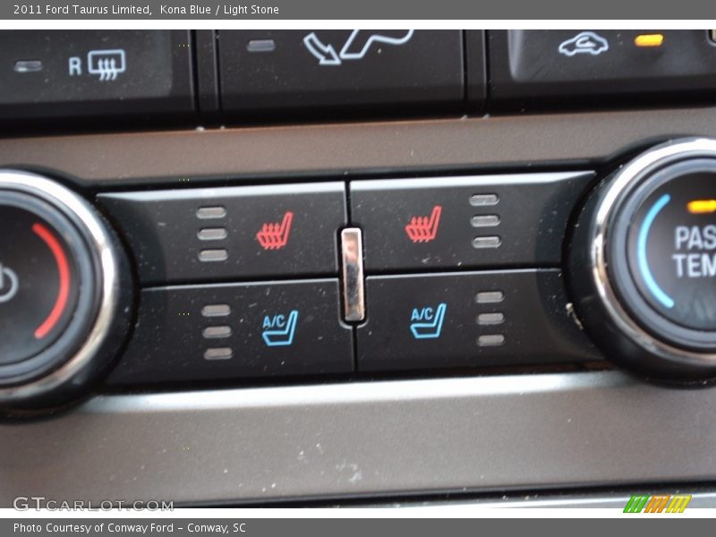 Kona Blue / Light Stone 2011 Ford Taurus Limited