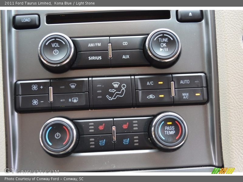 Kona Blue / Light Stone 2011 Ford Taurus Limited