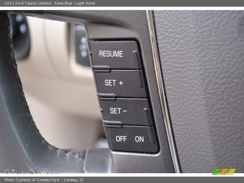 Kona Blue / Light Stone 2011 Ford Taurus Limited