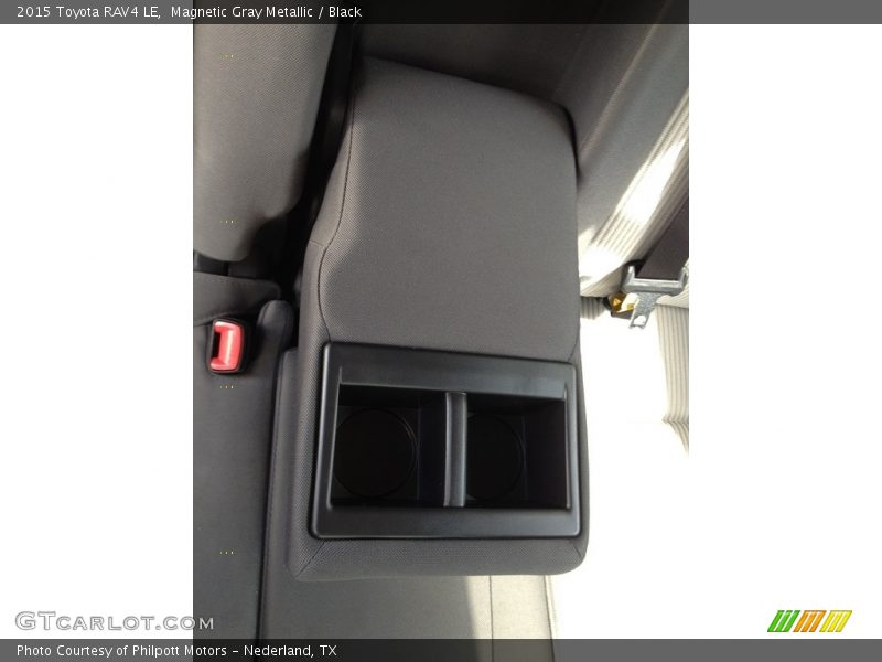 Magnetic Gray Metallic / Black 2015 Toyota RAV4 LE