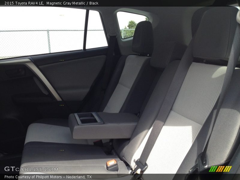 Magnetic Gray Metallic / Black 2015 Toyota RAV4 LE