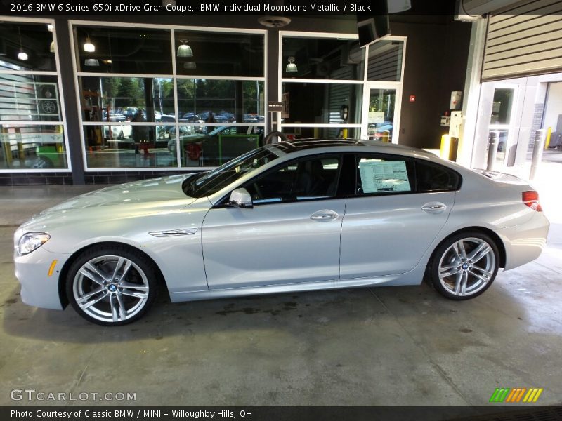  2016 6 Series 650i xDrive Gran Coupe BMW Individual Moonstone Metallic