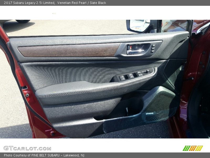 Venetian Red Pearl / Slate Black 2017 Subaru Legacy 2.5i Limited