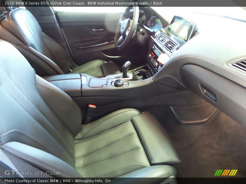 BMW Individual Moonstone Metallic / Black 2016 BMW 6 Series 650i xDrive Gran Coupe