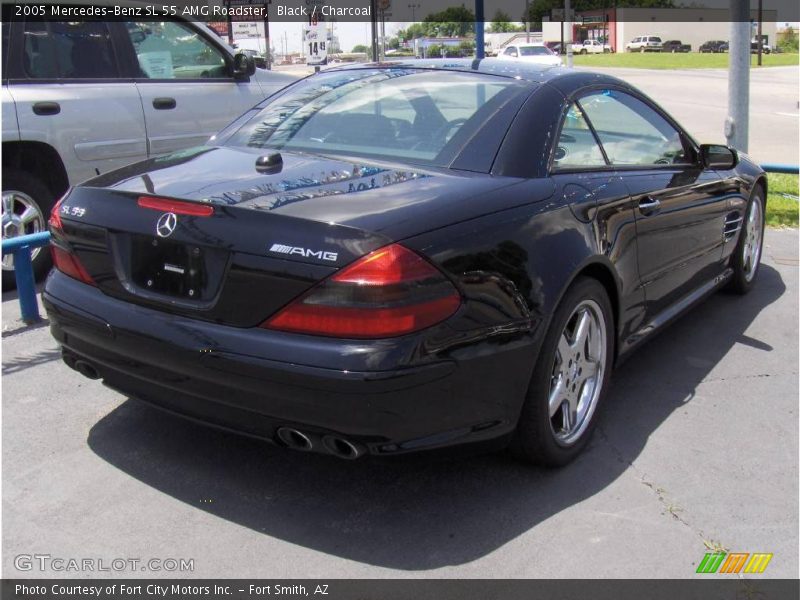 Black / Charcoal 2005 Mercedes-Benz SL 55 AMG Roadster