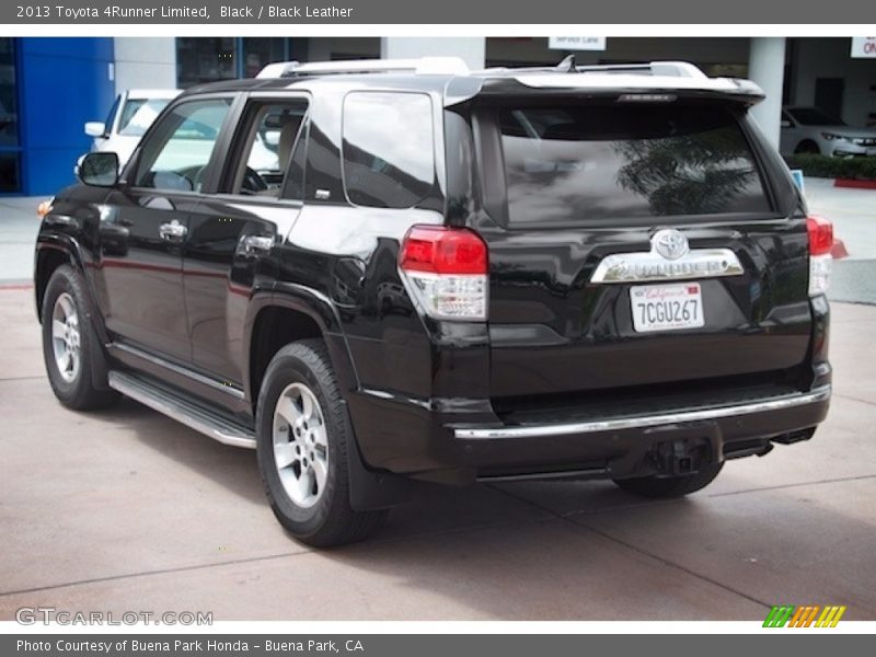 Black / Black Leather 2013 Toyota 4Runner Limited