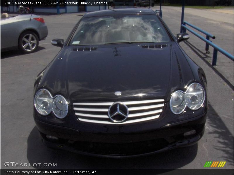 Black / Charcoal 2005 Mercedes-Benz SL 55 AMG Roadster