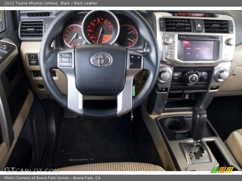 Black / Black Leather 2013 Toyota 4Runner Limited