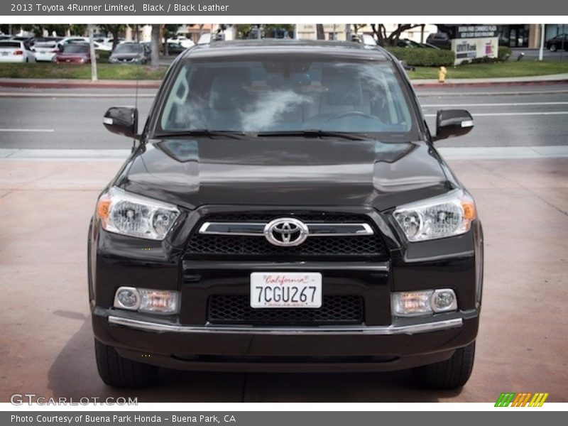 Black / Black Leather 2013 Toyota 4Runner Limited