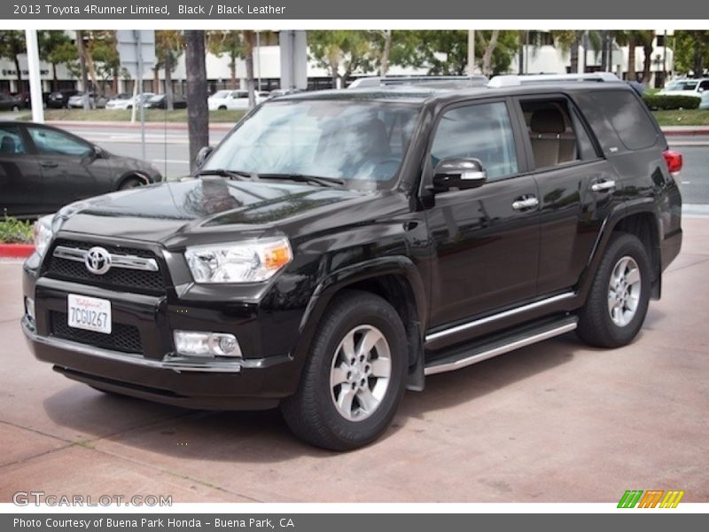 Black / Black Leather 2013 Toyota 4Runner Limited