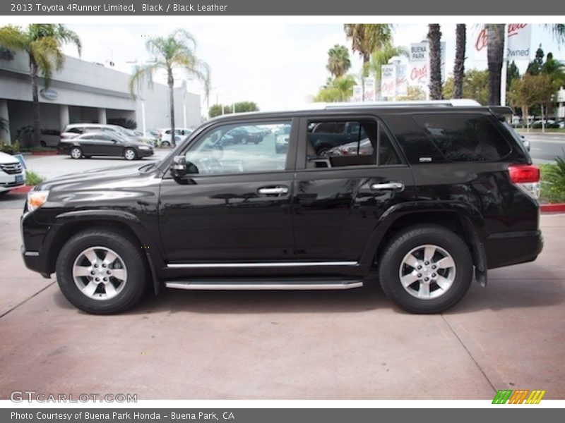 Black / Black Leather 2013 Toyota 4Runner Limited