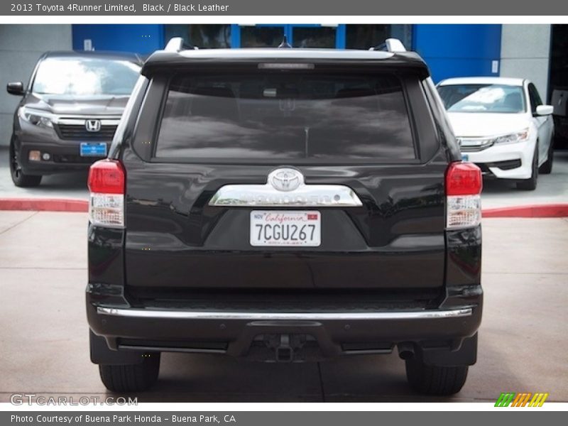 Black / Black Leather 2013 Toyota 4Runner Limited