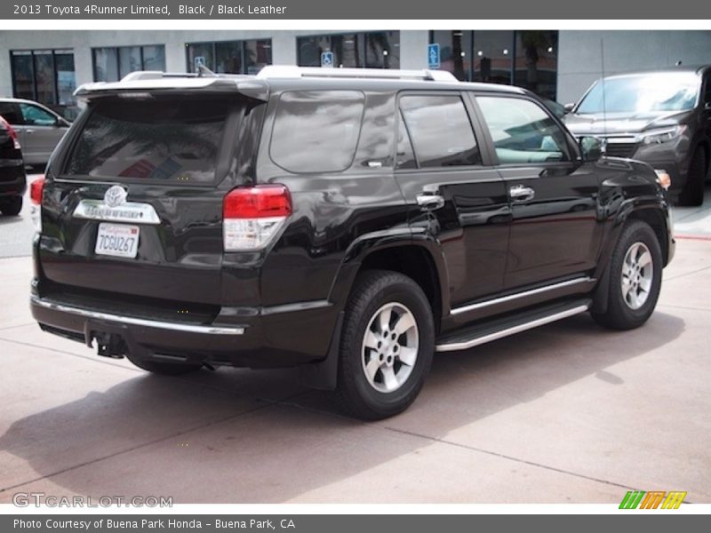 Black / Black Leather 2013 Toyota 4Runner Limited