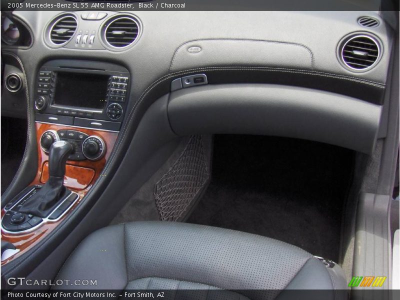 Black / Charcoal 2005 Mercedes-Benz SL 55 AMG Roadster