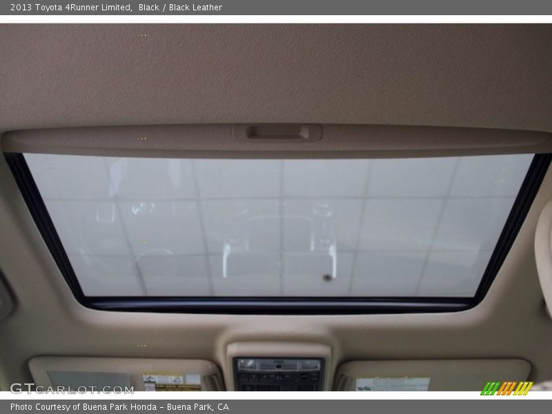 Black / Black Leather 2013 Toyota 4Runner Limited