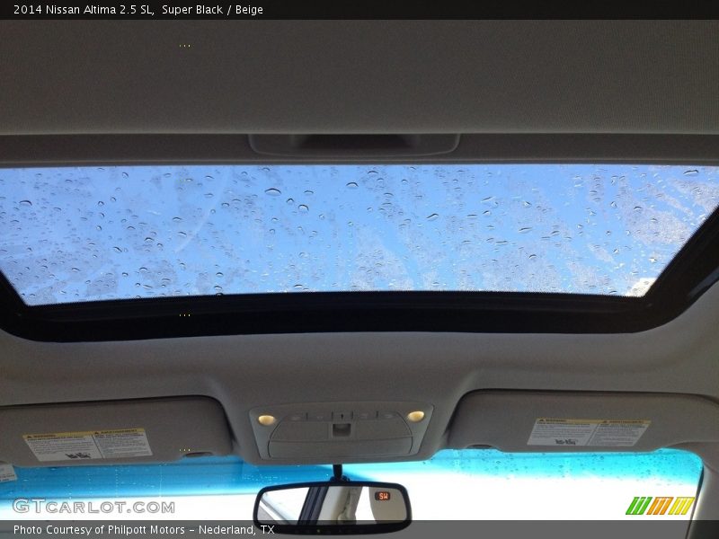 Super Black / Beige 2014 Nissan Altima 2.5 SL