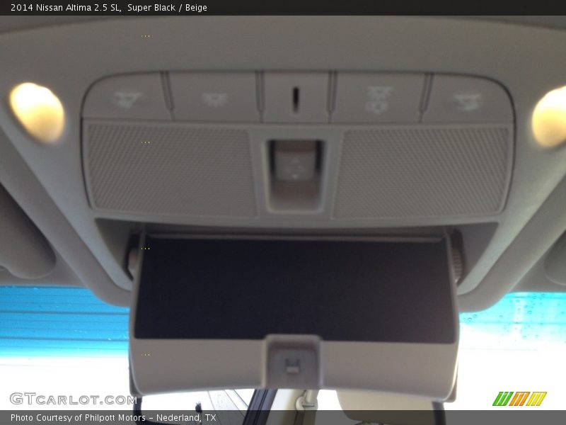 Super Black / Beige 2014 Nissan Altima 2.5 SL