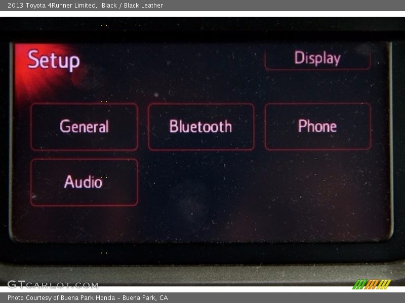 Black / Black Leather 2013 Toyota 4Runner Limited