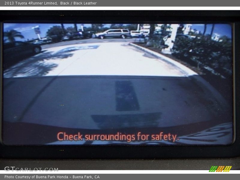 Black / Black Leather 2013 Toyota 4Runner Limited