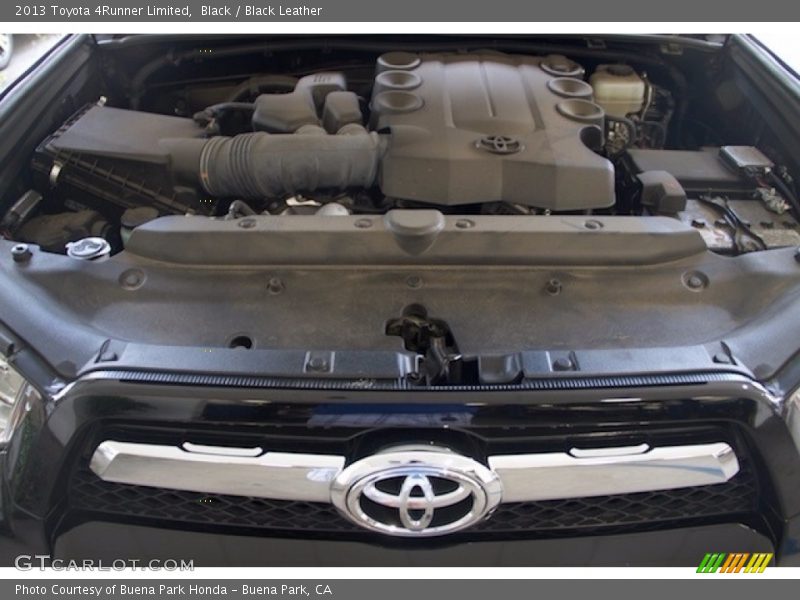 Black / Black Leather 2013 Toyota 4Runner Limited
