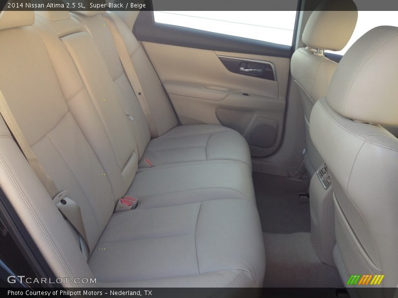 Super Black / Beige 2014 Nissan Altima 2.5 SL