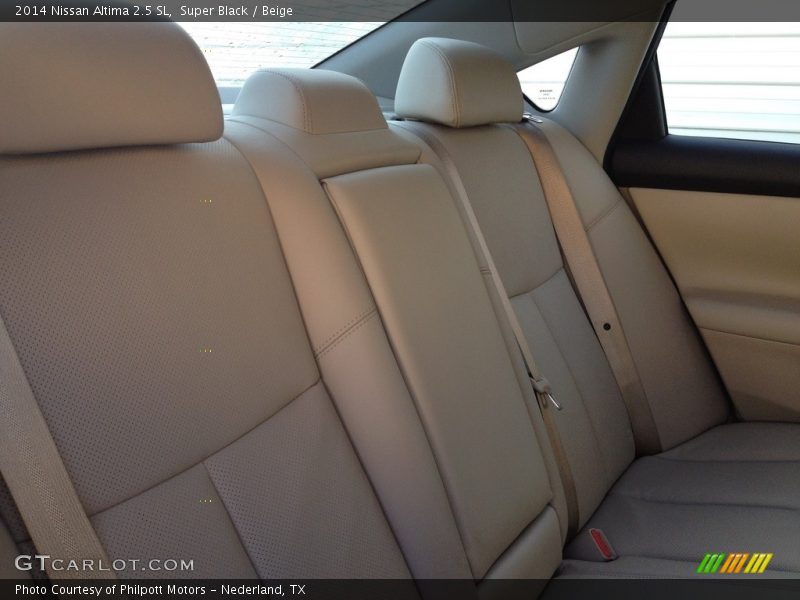 Super Black / Beige 2014 Nissan Altima 2.5 SL