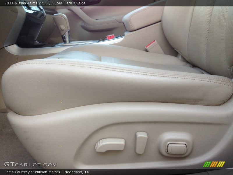 Super Black / Beige 2014 Nissan Altima 2.5 SL