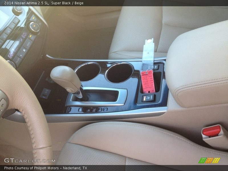 Super Black / Beige 2014 Nissan Altima 2.5 SL