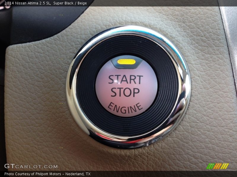 Super Black / Beige 2014 Nissan Altima 2.5 SL