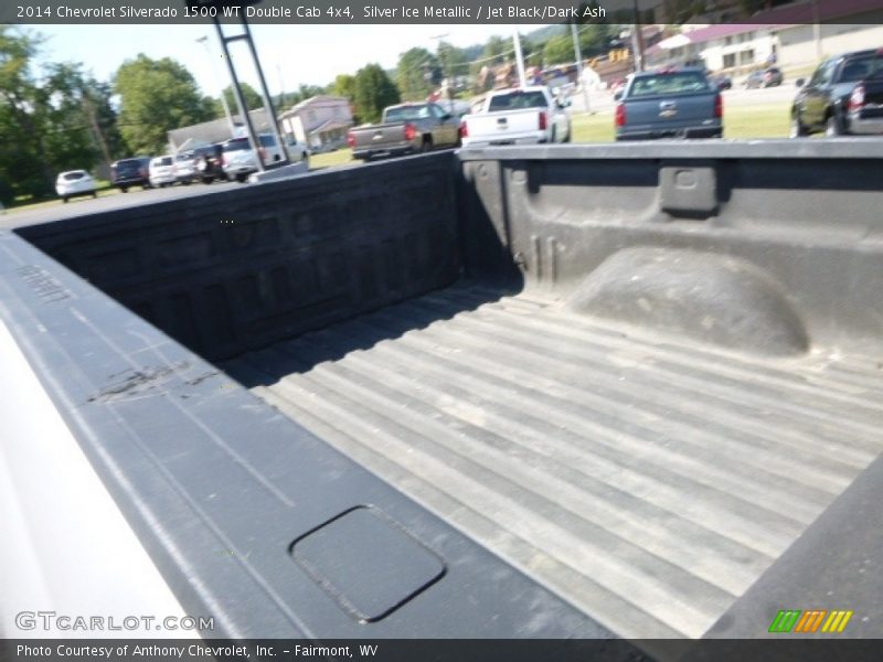 Silver Ice Metallic / Jet Black/Dark Ash 2014 Chevrolet Silverado 1500 WT Double Cab 4x4