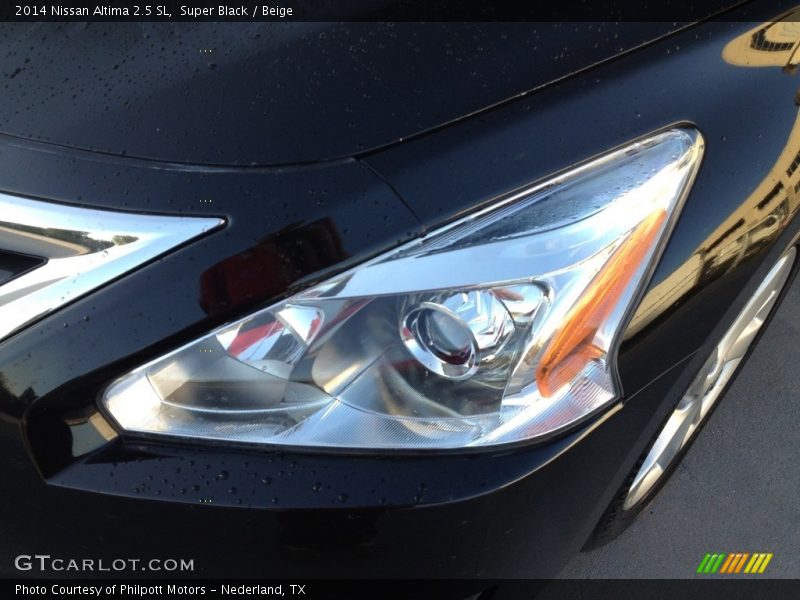 Super Black / Beige 2014 Nissan Altima 2.5 SL