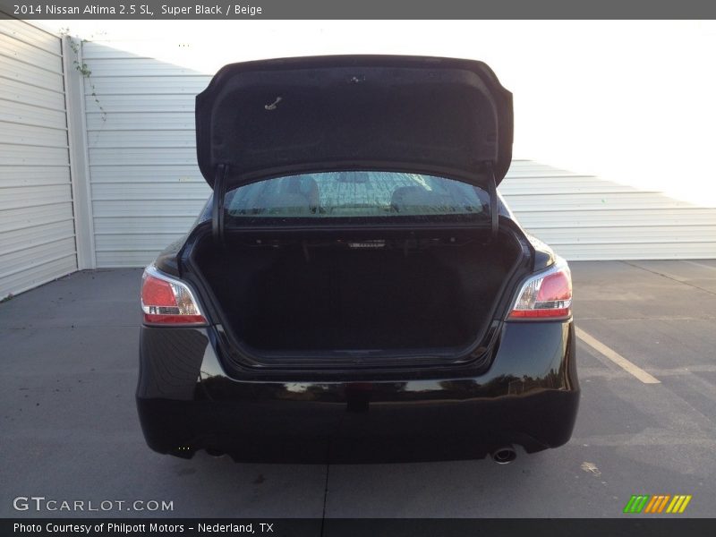 Super Black / Beige 2014 Nissan Altima 2.5 SL