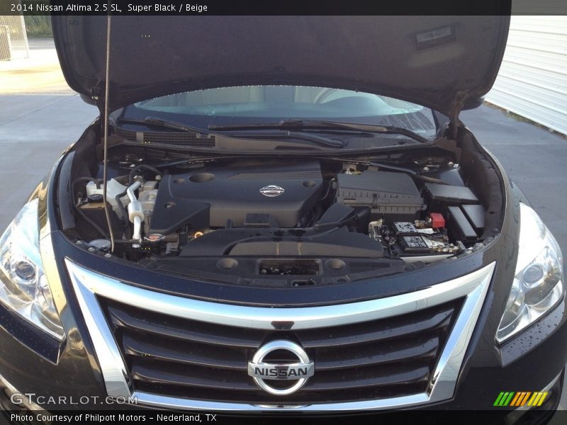 Super Black / Beige 2014 Nissan Altima 2.5 SL