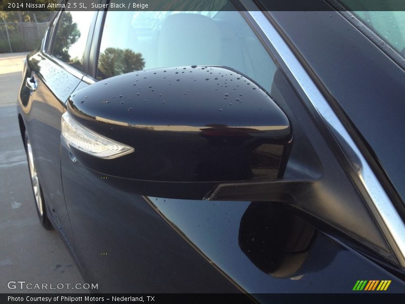 Super Black / Beige 2014 Nissan Altima 2.5 SL