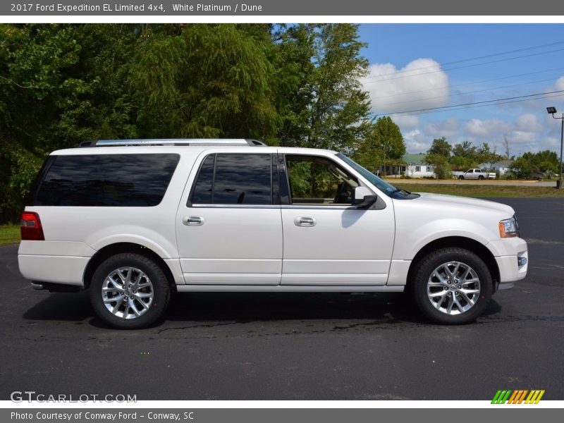  2017 Expedition EL Limited 4x4 White Platinum