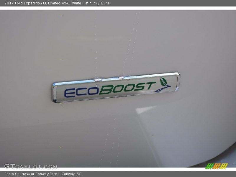 White Platinum / Dune 2017 Ford Expedition EL Limited 4x4