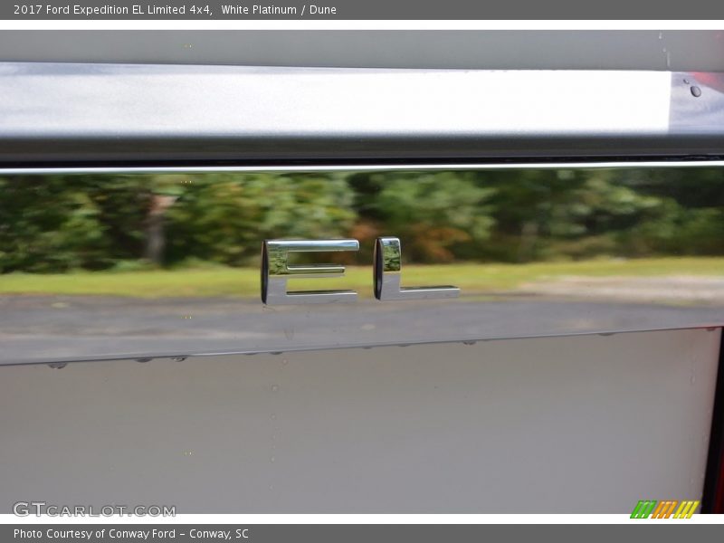 White Platinum / Dune 2017 Ford Expedition EL Limited 4x4
