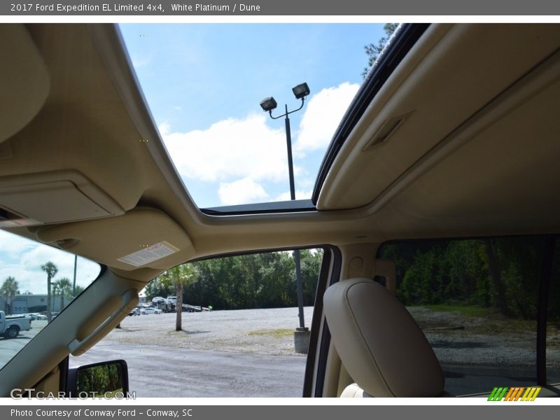 White Platinum / Dune 2017 Ford Expedition EL Limited 4x4