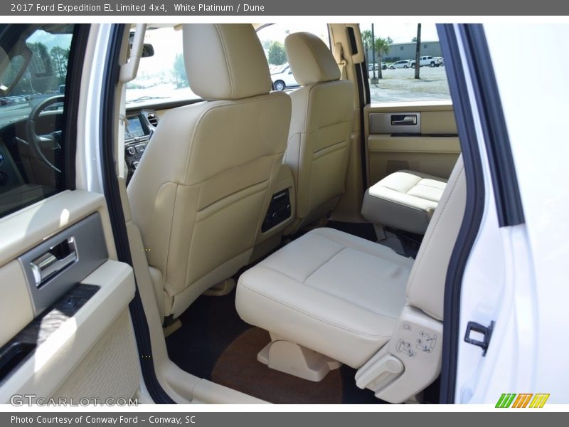 White Platinum / Dune 2017 Ford Expedition EL Limited 4x4
