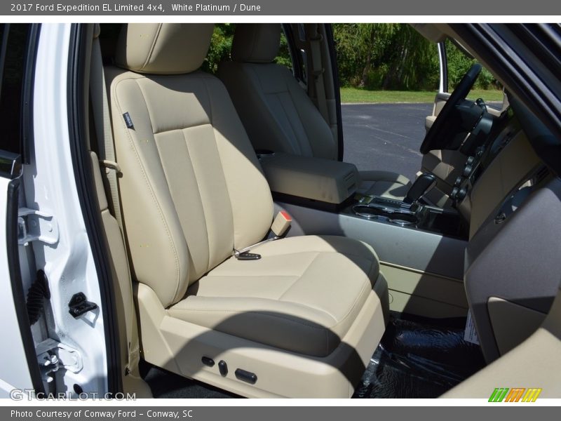 White Platinum / Dune 2017 Ford Expedition EL Limited 4x4