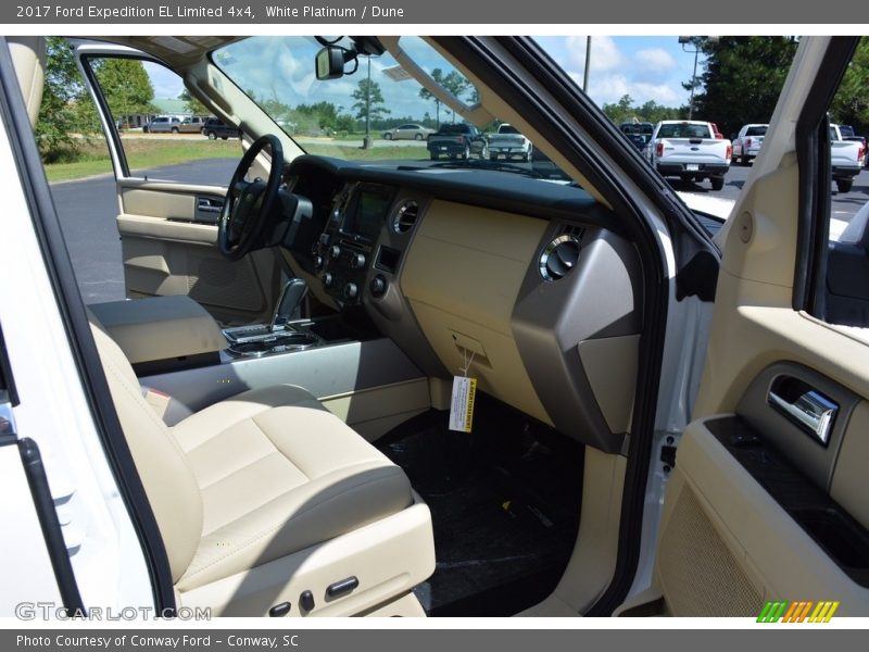 White Platinum / Dune 2017 Ford Expedition EL Limited 4x4