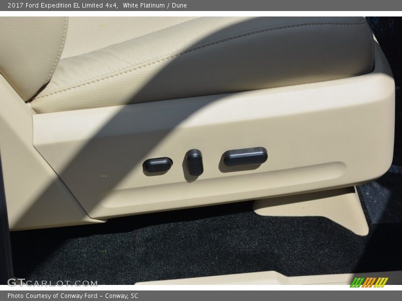 White Platinum / Dune 2017 Ford Expedition EL Limited 4x4