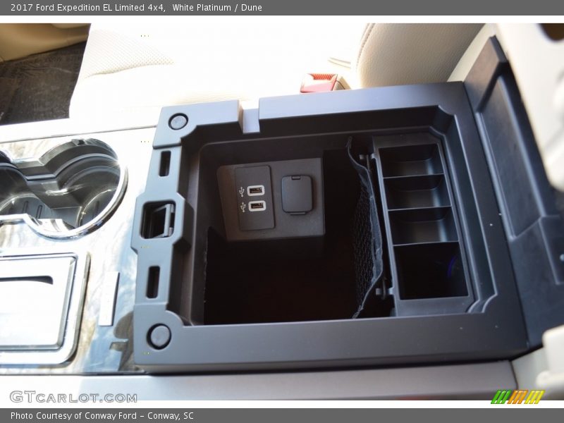 White Platinum / Dune 2017 Ford Expedition EL Limited 4x4