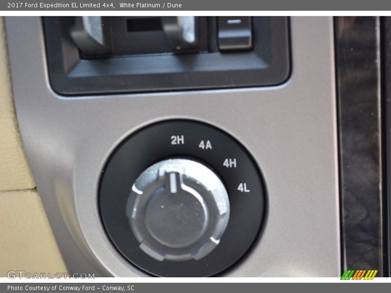 White Platinum / Dune 2017 Ford Expedition EL Limited 4x4