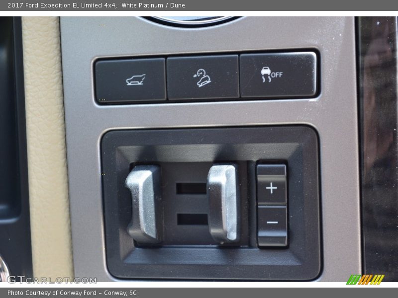 White Platinum / Dune 2017 Ford Expedition EL Limited 4x4