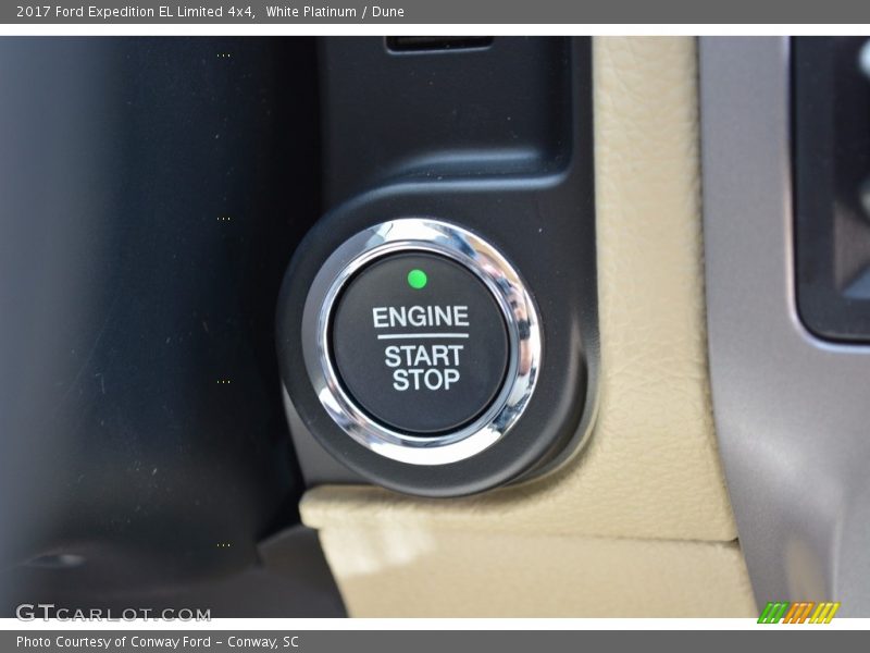 White Platinum / Dune 2017 Ford Expedition EL Limited 4x4