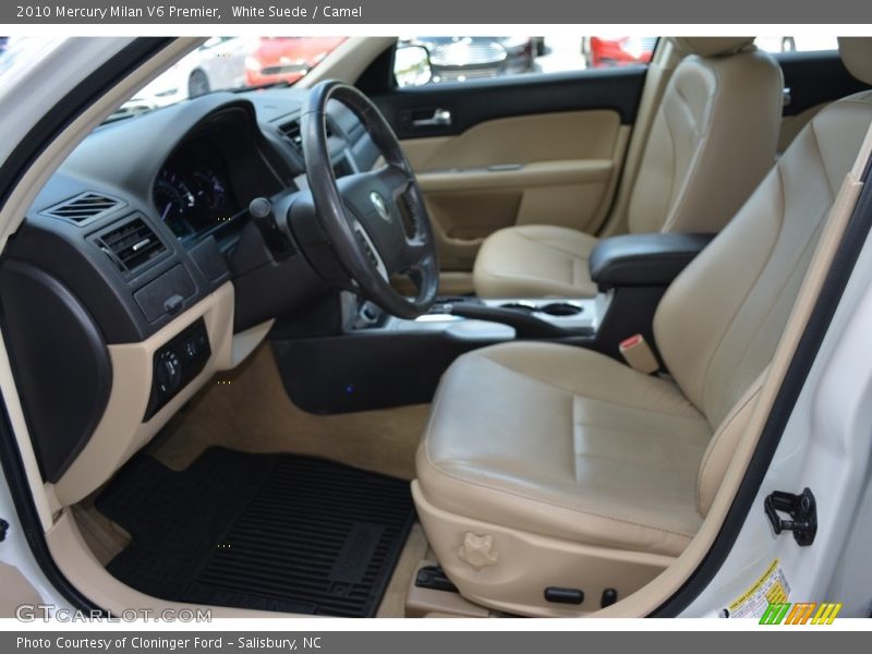 White Suede / Camel 2010 Mercury Milan V6 Premier